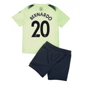 Baby Fußballbekleidung Manchester City Bernardo Silva #20 3rd Trikot 2022-23 Kurzarm (+ kurze hosen)